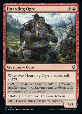 《溜め込むオーガ/Hoarding Ogre》[CLB] 赤C