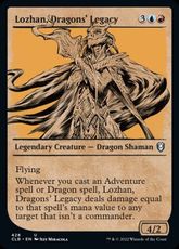 【Foil】(428)■ショーケース■《ドラゴンの遺産、ローザン/Lozhan, Dragons' Legacy》[CLB-BF] 金U