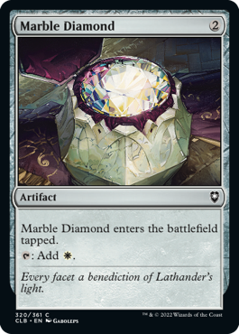 (320)《乳白色のダイアモンド/Marble Diamond》[CLB] 茶C