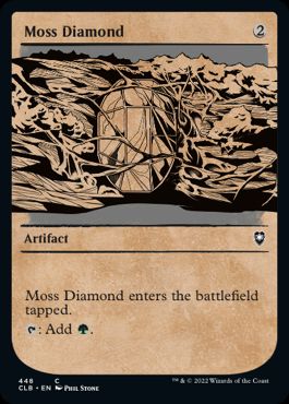 (448)■ショーケース■《苔色のダイアモンド/Moss Diamond》[CLB-BF] 茶C
