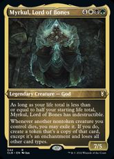 【エッチング・Foil】(544)《骨の王、マークール/Myrkul, Lord of Bones》[CLB-BF] 金R