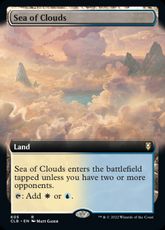 【Foil】(605)■拡張アート■《雲海/Sea of Clouds》[CLB-BF] 土地R