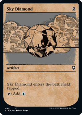 (449)■ショーケース■《空色のダイアモンド/Sky Diamond》[CLB-BF] 茶C