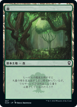 (467)《森/Forest》[CLB] 土地
