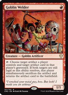 ゴブリンの溶接工/Goblin Welder》[CM2] 赤R | 日本最大級 MTG通販 