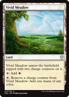 《鮮烈な草地/Vivid Meadow》[CM2] 土地U