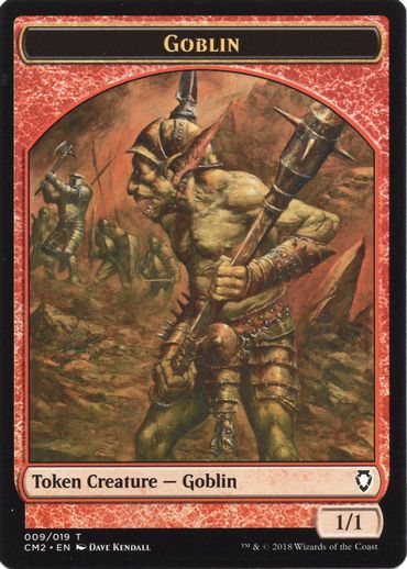 (009)《ゴブリントークン/Goblin Token》[CM2] 赤