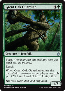 《大樫の守護者/Great Oak Guardian》[CMA17] 緑U