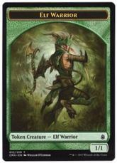(012)《エルフ・戦士トークン/Elf Warrior Token》[CMA17] 緑