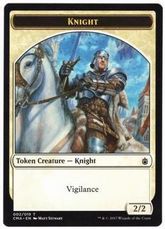 (002)《騎士トークン/Knight Token》[CMA17] 白