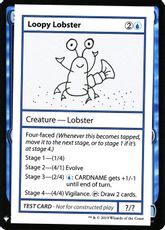 ■エンブレムあり■《Loopy Lobster(Play Test Card)》[Mystery Booster Playtest Cards] 青R