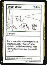■エンブレムあり■《Wrath of Sod(Play Test Card)》[Mystery Booster Playtest Cards] 金R