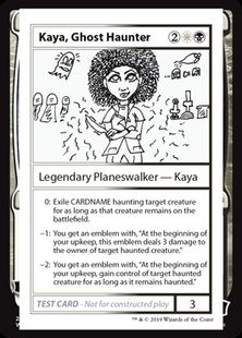 No EmblemKaya, Ghost Haunter(Play Test Card)[Mystery Booster Playtest  Cards] | hareruya