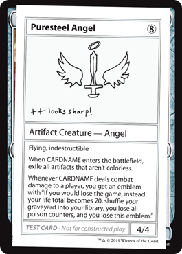 Puresteel Angel(Play Test Card)