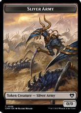 (068/057)《スリヴァー・軍団+スリヴァートークン/Sliver Army+Sliver Token》[CMM] 黒/無