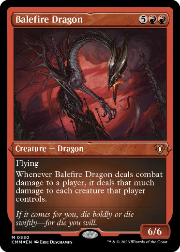 【Foil】《災火のドラゴン/Balefire Dragon》[ISD] 赤R | 日本最大級