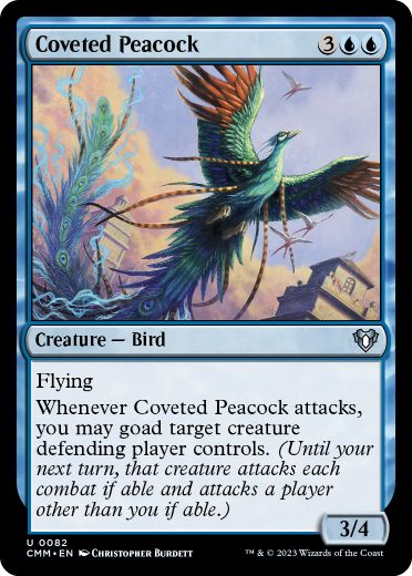 (082)《切望の孔雀/Coveted Peacock》[CMM] 青U