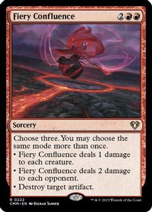 (222)《焦熱の合流点/Fiery Confluence》[CMM] 赤R