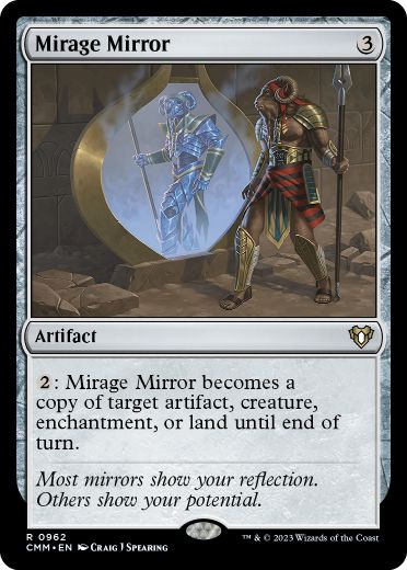 (962)《蜃気楼の鏡/Mirage Mirror》[CMM] 茶R