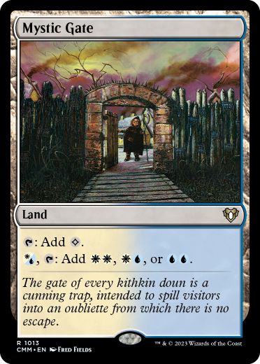 (1013)《秘教の門/Mystic Gate》[CMM] 土地R