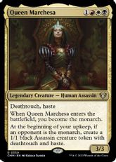 【Foil】(350)《マルチェッサ女王/Queen Marchesa》[CMM] 金R