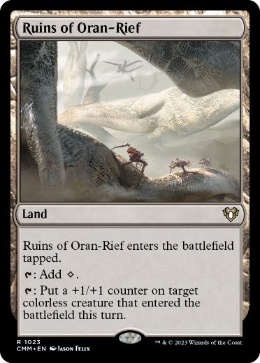 (1023)《オラン＝リーフの廃墟/Ruins of Oran-Rief》[CMM] 土地R