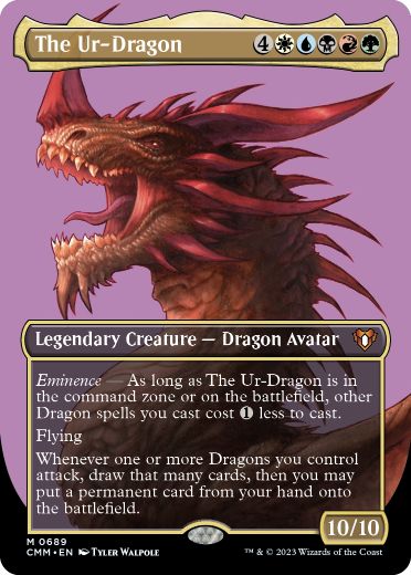 Foil】《始祖ドラゴン/The Ur-Dragon》[C17] 金R | 日本最大級 MTG通販