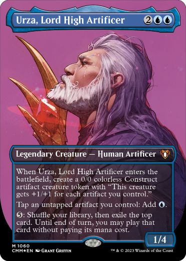 【Foil】(075)《最高工匠卿、ウルザ/Urza, Lord High Artificer》[MH1