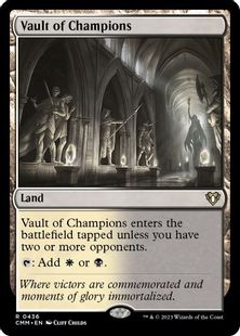 (436)《勝者の大霊堂/Vault of Champions》[CMM] 土地R