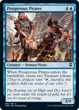 (085)《裕福な海賊/Prosperous Pirates》[CMR] 青C