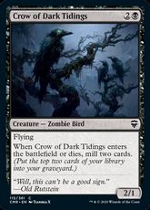 【Foil】(115)《闇告げカラス/Crow of Dark Tidings》[CMR] 黒C