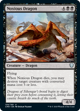 (139)《有毒ドラゴン/Noxious Dragon》[CMR] 黒U