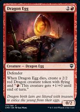 【Foil】(173)《ドラゴンの卵/Dragon Egg》[CMR] 赤C