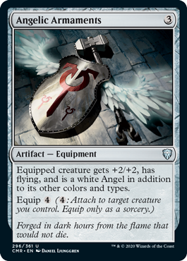 【Foil】(296)《天使の武装/Angelic Armaments》[CMR] 茶U