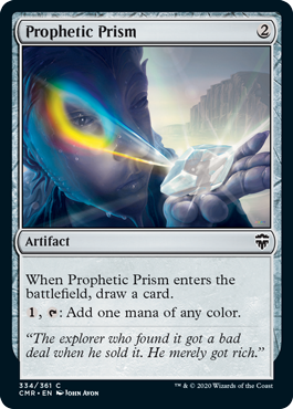 【Foil】(334)《予言のプリズム/Prophetic Prism》[CMR] 茶C