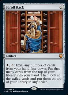 (337)《巻物棚/Scroll Rack》[CMR] 茶R