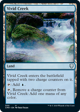 (500)《鮮烈な小川/Vivid Creek》[CMR] 土地U