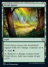 (501)《鮮烈な林/Vivid Grove》[CMR] 土地U