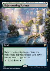 【Foil】(709)■拡張アート■《回復の温泉/Rejuvenating Springs》[CMR-BF] 土地R