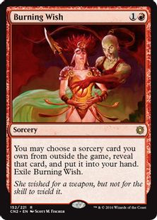Foil】《燃え立つ願い/Burning Wish》[CN2] 赤R | 日本最大級 MTG通販 