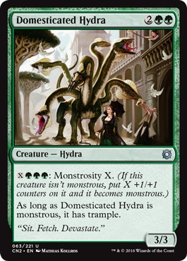 《飼い馴らされたハイドラ/Domesticated Hydra》[CN2] 緑U