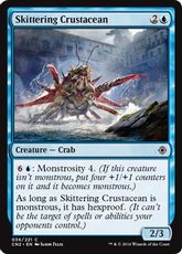 【Foil】《這い回る甲殻類/Skittering Crustacean》[CN2] 青C