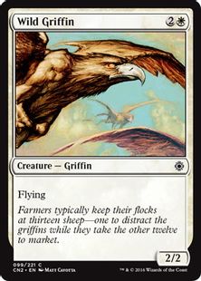 《野生のグリフィン/Wild Griffin》[CN2] 白C