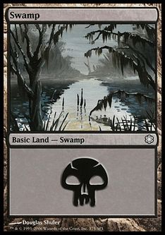 (375)《沼/Swamp》[CSP構築済み-ICE] 土地