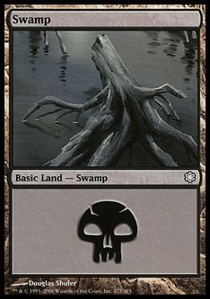 (377)《沼/Swamp》[CSP構築済み-ICE] 土地