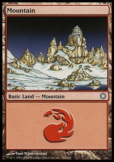 (380)《山/Mountain》[CSP構築済み-ICE] 土地