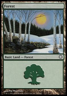 (382)《森/Forest》[CSP構築済み-ICE] 土地