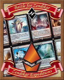 【EN】Zendikar Expeditions(戦乱のゼンディカー)1枚コンプリートセット