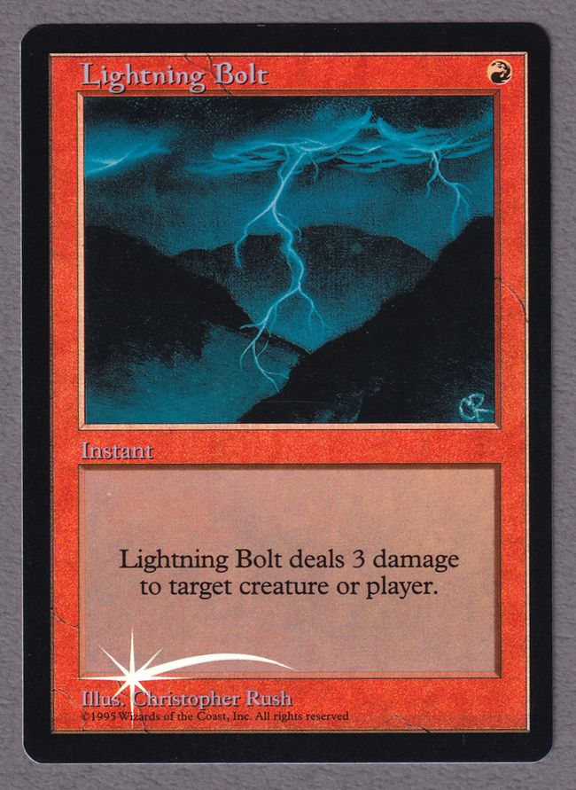 Foil】《稲妻/Lightning Bolt》[FAL] 赤C | 日本最大級 MTG通販サイト