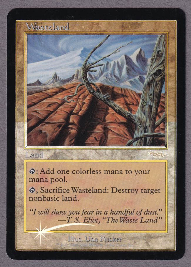 115)《不毛の大地/Wasteland》[MB2] 土地U | 日本最大級 MTG通販サイト